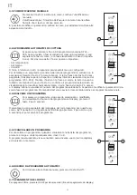 Preview for 22 page of ChefLine E104-UPE Instructions For The Installation, Use And Maintenance