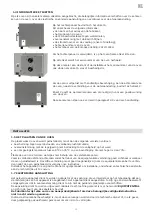 Preview for 49 page of ChefLine E104-UPE Instructions For The Installation, Use And Maintenance