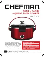 Chefman COOK + CARRY User Manual preview