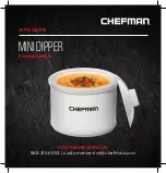 Chefman MINI DIPPER RJ15-065-R Manual preview
