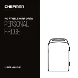 Chefman Portable Mirrored Personal Fridge User Manual preview