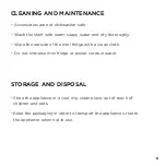 Предварительный просмотр 11 страницы Chefman Portable Mirrored Personal Fridge User Manual