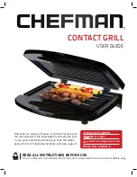 Chefman RJ01-CONTACT-B User Manual предпросмотр