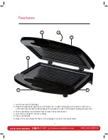 Предварительный просмотр 7 страницы Chefman RJ01-CONTACT-B User Manual