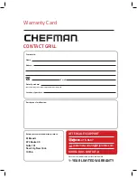 Предварительный просмотр 11 страницы Chefman RJ01-CONTACT-B User Manual