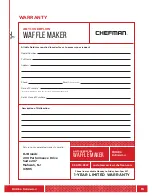 Предварительный просмотр 19 страницы Chefman RJ04-AO-4 User Manual