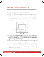 Предварительный просмотр 10 страницы Chefman RJ04-V2 User Manual