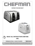 Chefman RJ06 Series Instruction Booklet preview