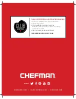 Preview for 16 page of Chefman RJ07-4DSS-T-CL User Manual