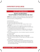 Предварительный просмотр 5 страницы Chefman RJ07-M-SS User Manual