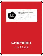 Preview for 16 page of Chefman RJ07-M-SS User Manual