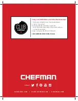 Preview for 20 page of Chefman RJ11-17-SPG User Manual