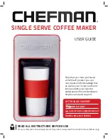 Предварительный просмотр 1 страницы Chefman RJ14-M-S-Red User Manual