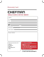 Предварительный просмотр 17 страницы Chefman RJ14-M-S-Red User Manual