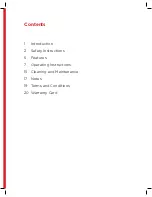 Preview for 3 page of Chefman RJ15-20-CL Operating Instructions Manual