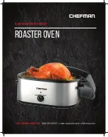 Preview for 1 page of Chefman RJ15-ROASTER Series Manual