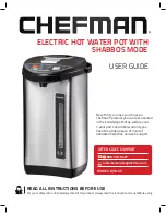 Chefman RJ16-SS User Manual предпросмотр