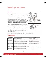 Предварительный просмотр 8 страницы Chefman RJ16-SS User Manual