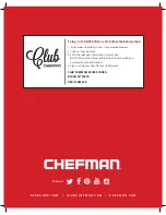 Предварительный просмотр 16 страницы Chefman RJ19-V2-BP SERIES User Manual