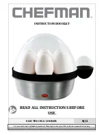 Chefman RJ24 Instruction Booklet предпросмотр