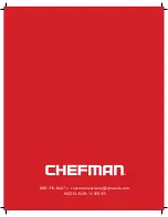 Предварительный просмотр 20 страницы Chefman RJ28-12 SERIES User Manual