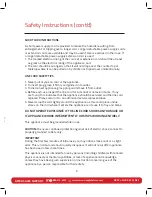 Preview for 6 page of Chefman RJ28-6-SS SERIES User Manual