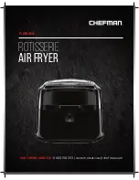 Preview for 1 page of Chefman RJ38-R8 Instructions Manual