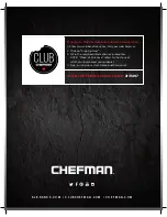 Preview for 20 page of Chefman RJ38-R8 Instructions Manual