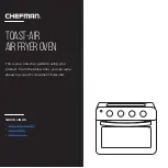 Preview for 1 page of Chefman Toast-Air Quick Start Manual