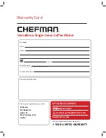 Предварительный просмотр 11 страницы Chefman VersaBrew User Manual