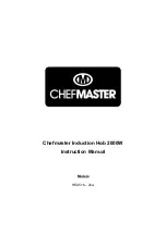 Preview for 1 page of ChefMaster HEA516 Instruction Manual