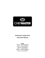 Preview for 1 page of ChefMaster HEA733 Instruction Manual