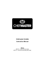 ChefMaster HEA754 Instruction Manual preview