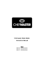 Preview for 1 page of ChefMaster HEA755 Instruction Manual