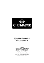 Preview for 1 page of ChefMaster HEA773 Instruction Manual