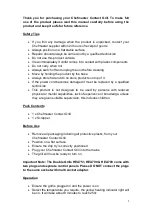 Preview for 2 page of ChefMaster HEA773 Instruction Manual