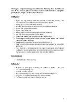 Preview for 2 page of ChefMaster HEA794 Instruction Manual