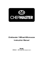 Preview for 1 page of ChefMaster HEB643 Instruction Manual