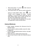 Preview for 20 page of ChefMaster HEB643 Instruction Manual