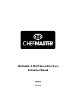 ChefMaster HEC820 Instruction Manual preview