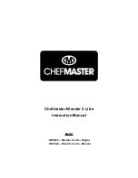 Preview for 1 page of ChefMaster HEC825 Instruction Manual