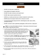 Preview for 10 page of Chefmate GC510 Owner & Operator Instruction Manual