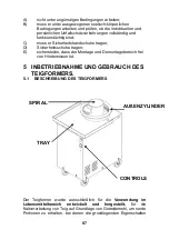 Предварительный просмотр 87 страницы CHEFOOK CHAR3 Instruction Manual