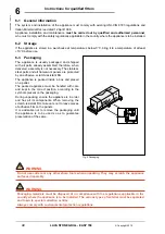 Предварительный просмотр 30 страницы CHEFOOK EASY 700 Use And Maintenance Manual