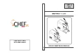 Preview for 1 page of CHEFOOK GRATER HP 1,5 Use And Maintenance Manual