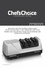 Предварительный просмотр 13 страницы Chef's Choice 15XV Instructions Manual