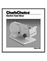 Предварительный просмотр 1 страницы Chef's Choice 610 User Manual