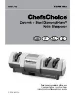 Предварительный просмотр 1 страницы Chef's Choice Ceramic + Steel 700 Instructions Manual