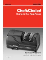 Предварительный просмотр 1 страницы Chef's Choice Chef'sChoice 316 Instructions Manual