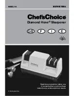 Chef's Choice Chef'sChoice Diamond Hone 110 Instructions Manual preview